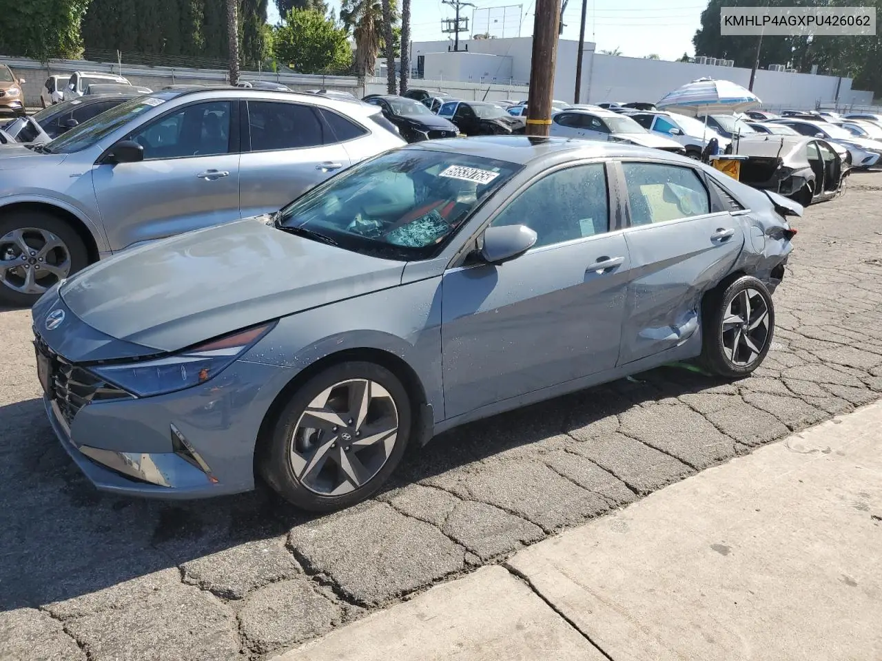 2023 Hyundai Elantra Limited VIN: KMHLP4AGXPU426062 Lot: 56539765