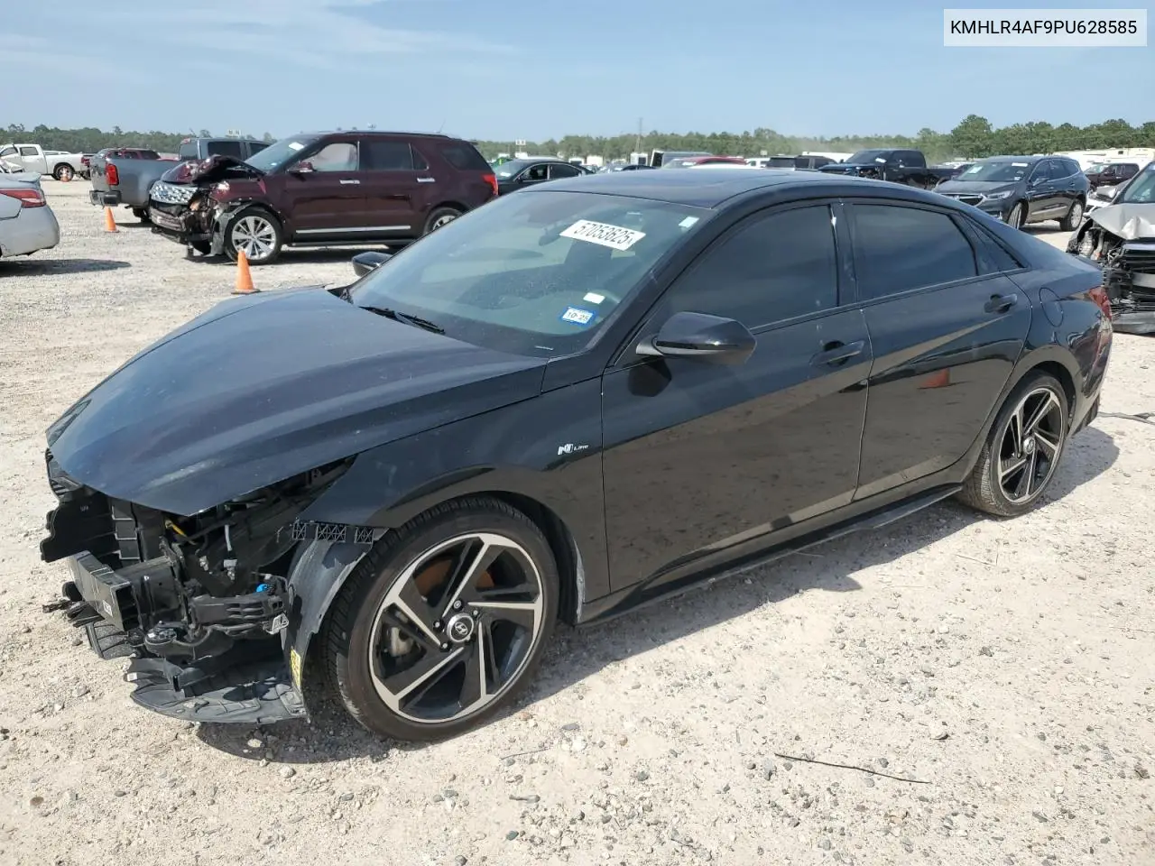 2023 Hyundai Elantra N Line VIN: KMHLR4AF9PU628585 Lot: 57053625
