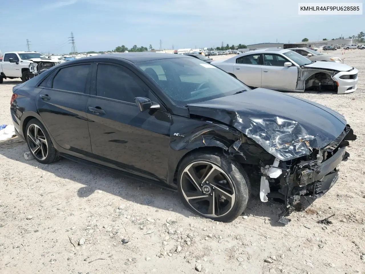 2023 Hyundai Elantra N Line VIN: KMHLR4AF9PU628585 Lot: 57053625