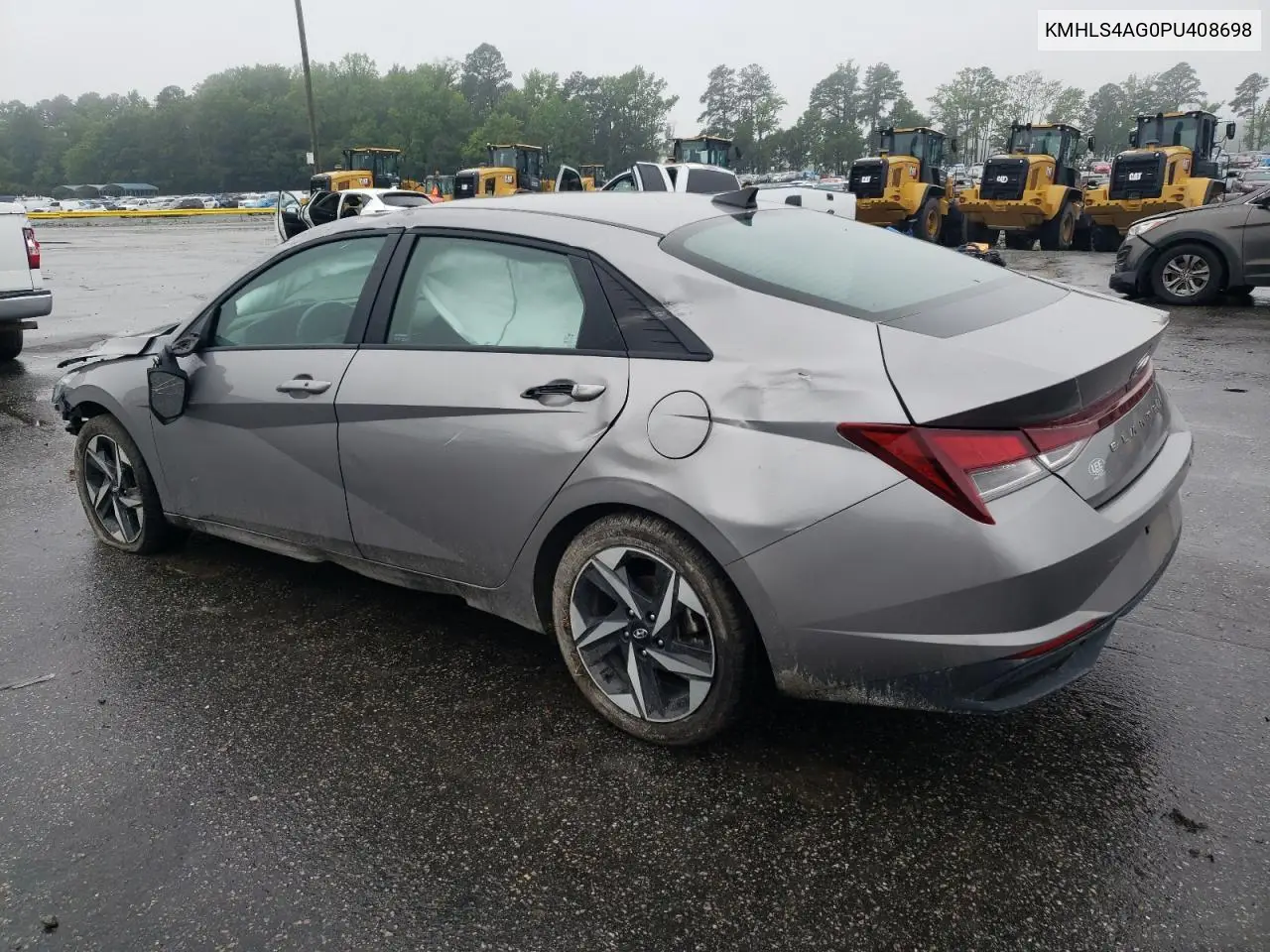 2023 Hyundai Elantra Sel VIN: KMHLS4AG0PU408698 Lot: 58463615