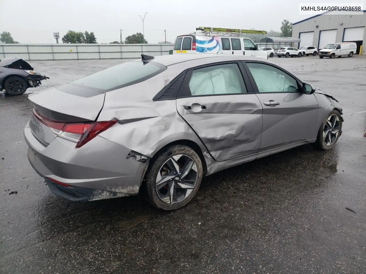2023 Hyundai Elantra Sel VIN: KMHLS4AG0PU408698 Lot: 58463615