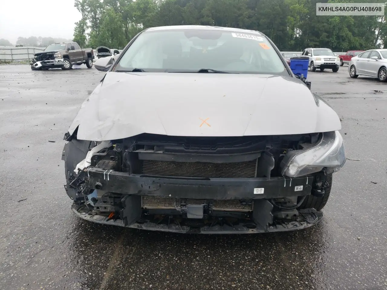 2023 Hyundai Elantra Sel VIN: KMHLS4AG0PU408698 Lot: 58463615