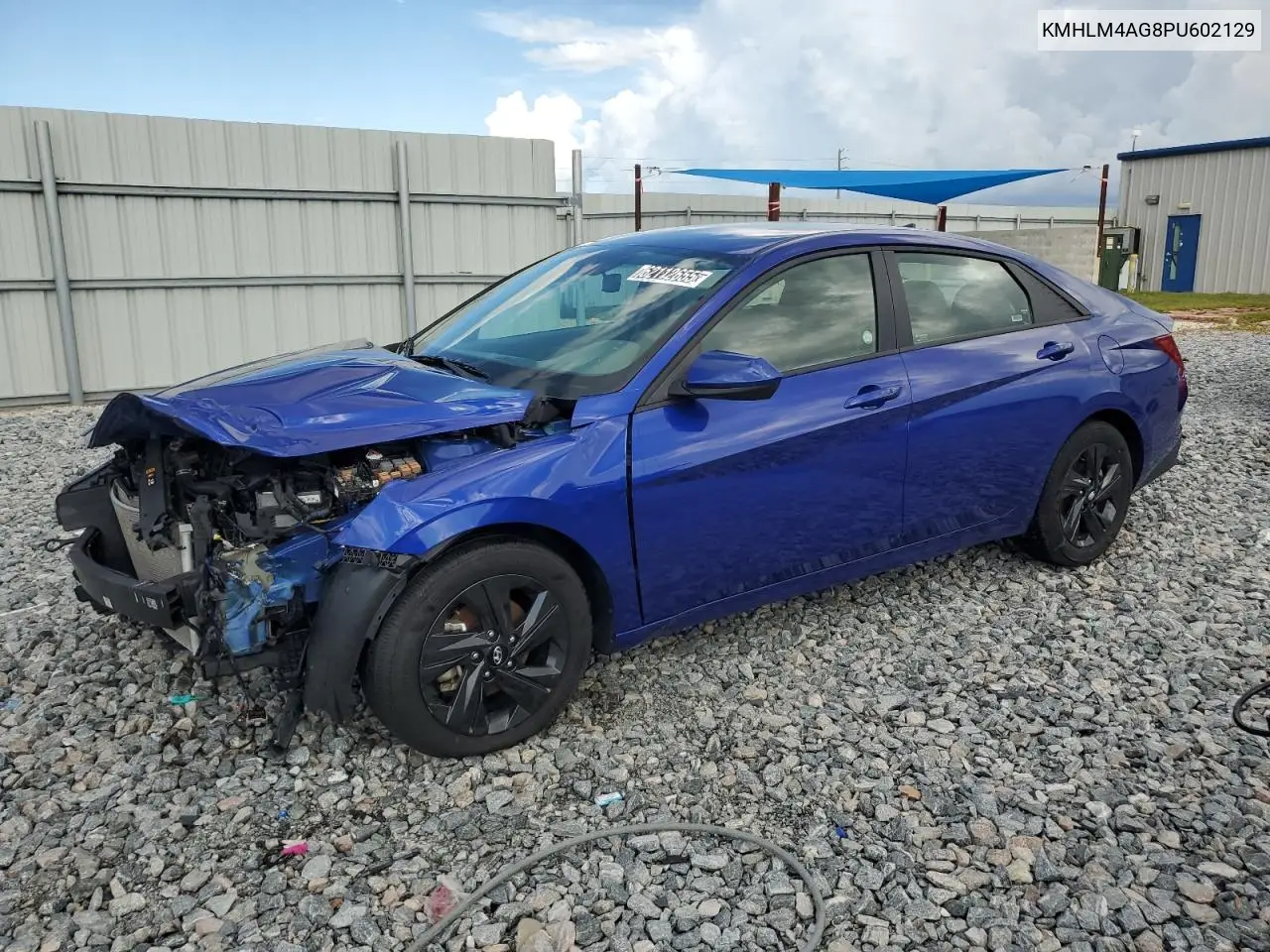 2023 Hyundai Elantra Sel VIN: KMHLM4AG8PU602129 Lot: 62112655