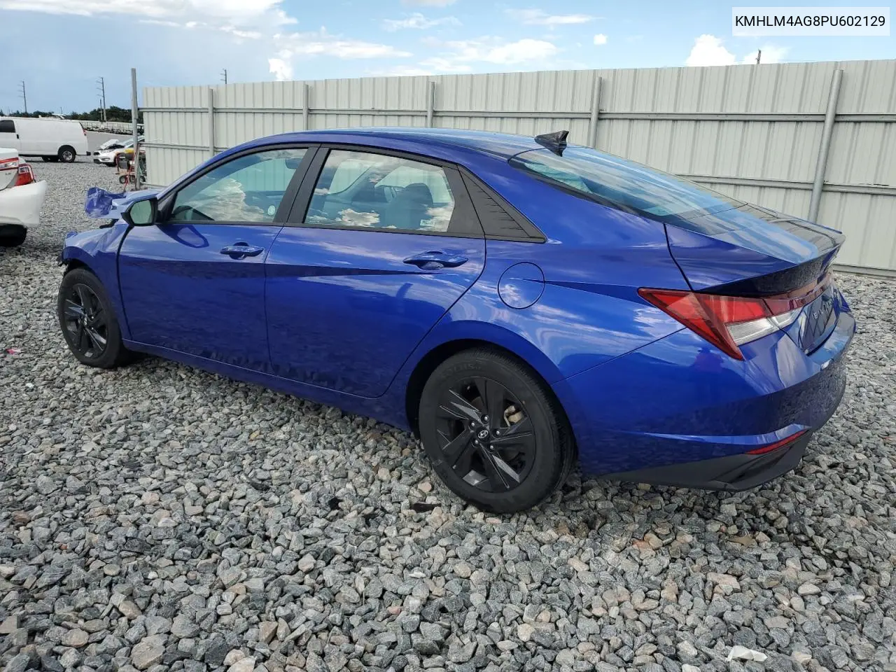 2023 Hyundai Elantra Sel VIN: KMHLM4AG8PU602129 Lot: 62112655