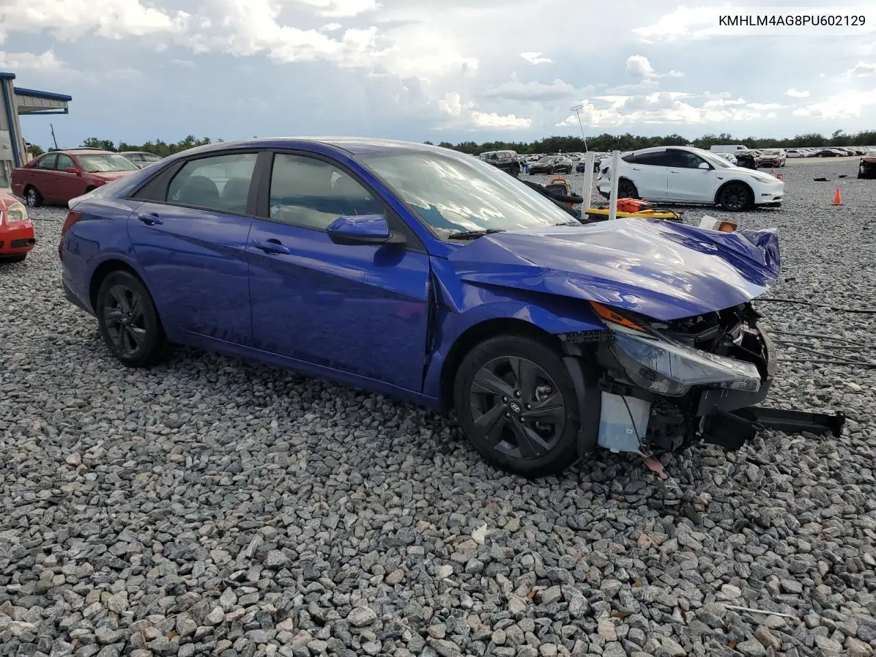 2023 Hyundai Elantra Sel VIN: KMHLM4AG8PU602129 Lot: 62112655