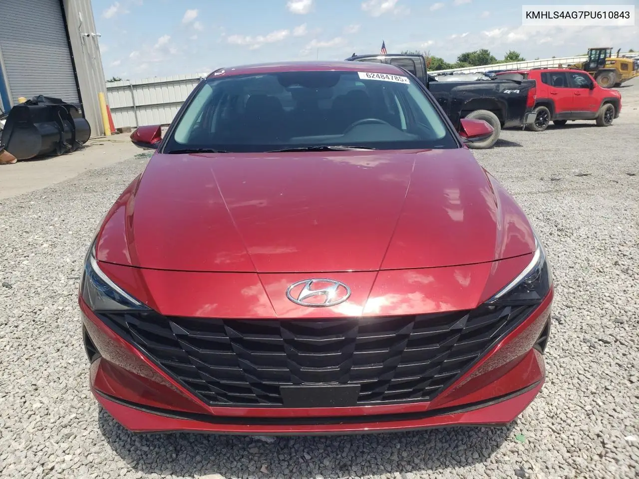 2023 Hyundai Elantra Sel VIN: KMHLS4AG7PU610843 Lot: 62484785