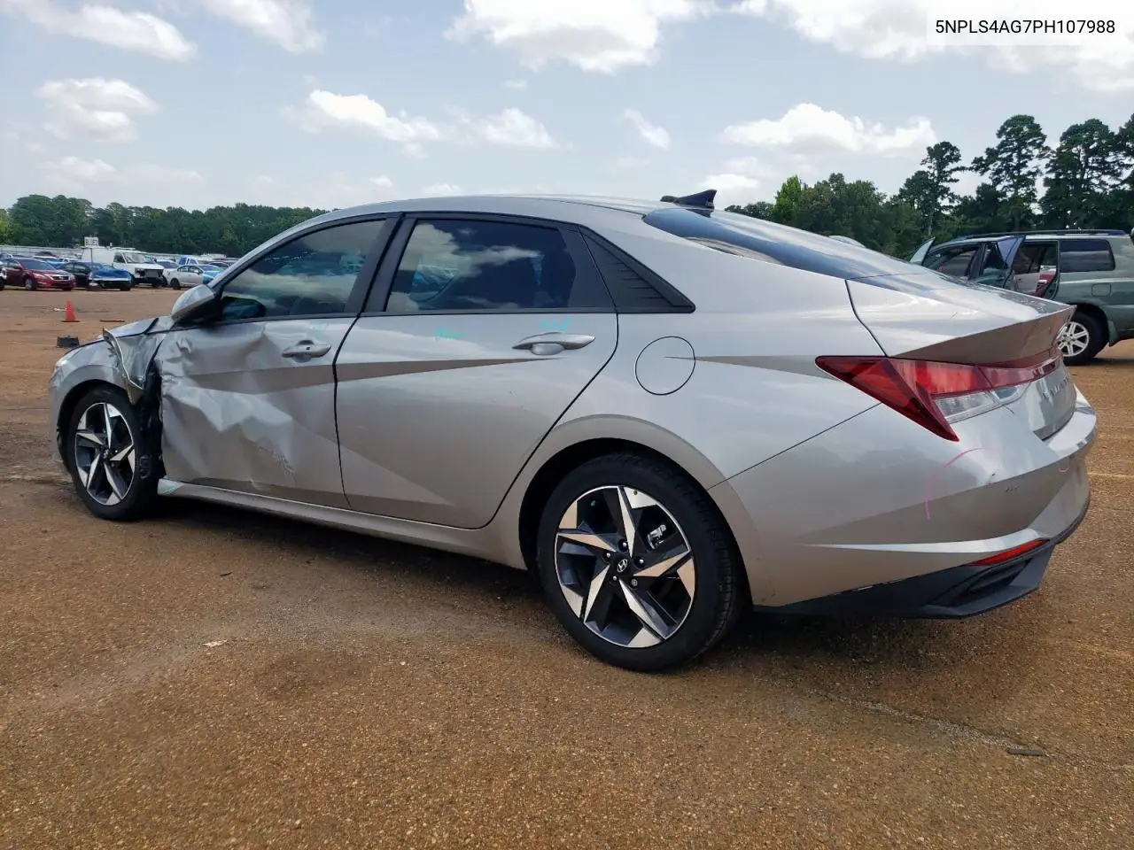 2023 Hyundai Elantra Sel VIN: 5NPLS4AG7PH107988 Lot: 62911475