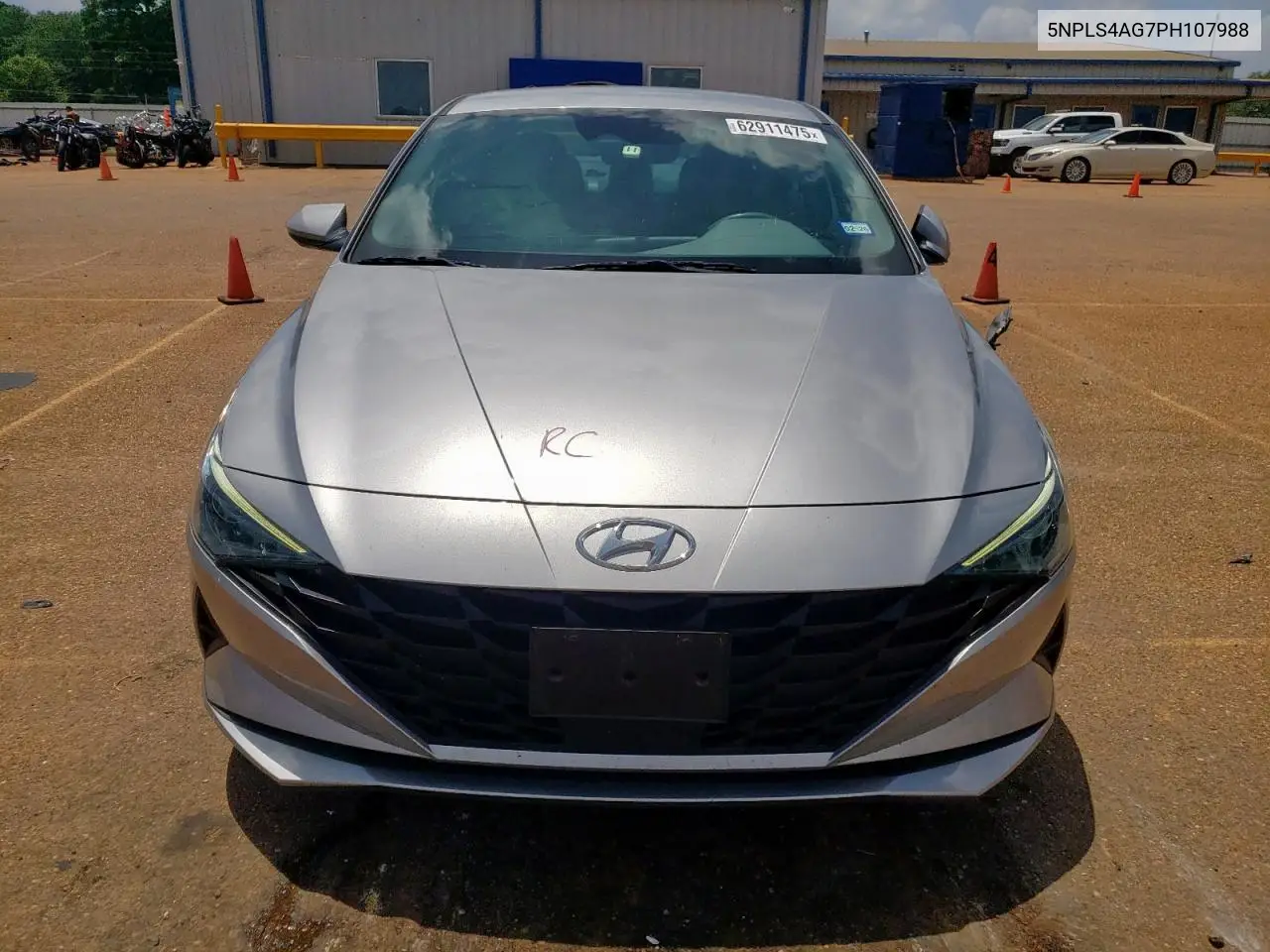 2023 Hyundai Elantra Sel VIN: 5NPLS4AG7PH107988 Lot: 62911475