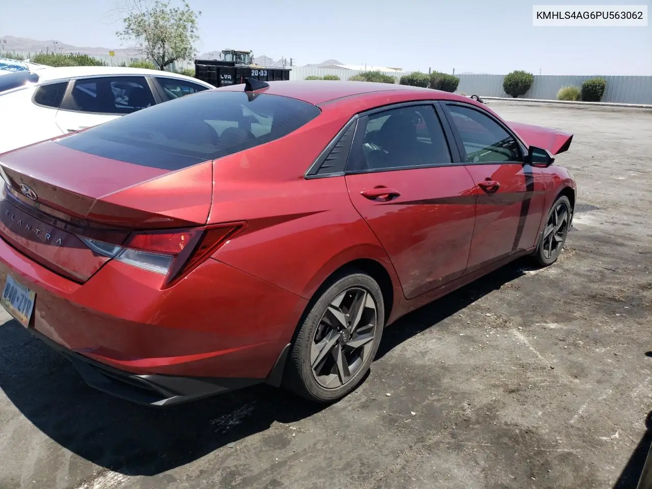 2023 Hyundai Elantra Sel VIN: KMHLS4AG6PU563062 Lot: 63160095