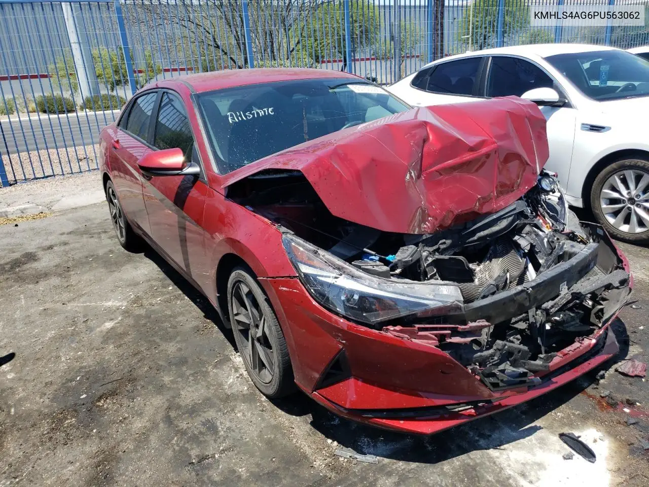 2023 Hyundai Elantra Sel VIN: KMHLS4AG6PU563062 Lot: 63160095