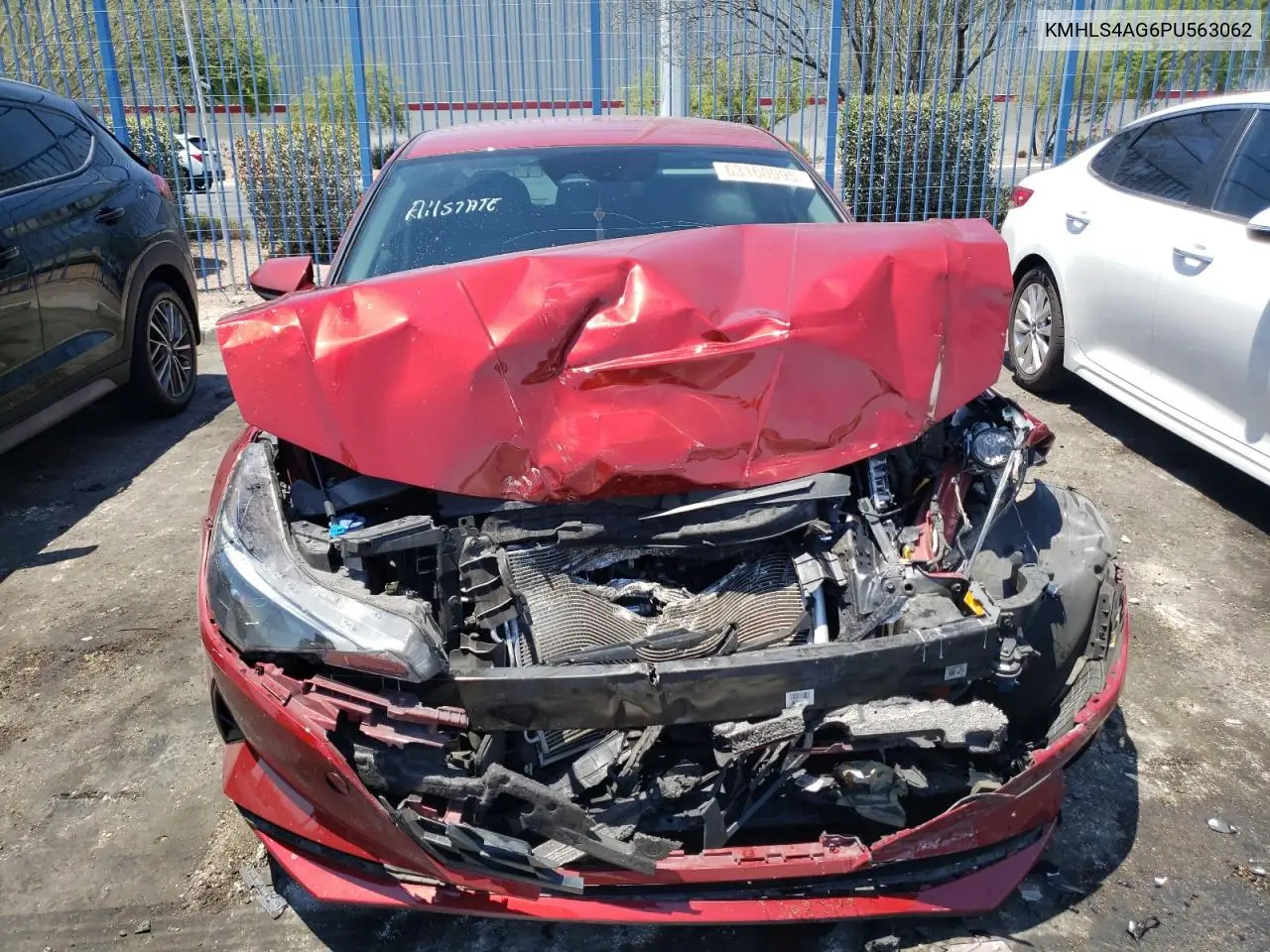 2023 Hyundai Elantra Sel VIN: KMHLS4AG6PU563062 Lot: 63160095