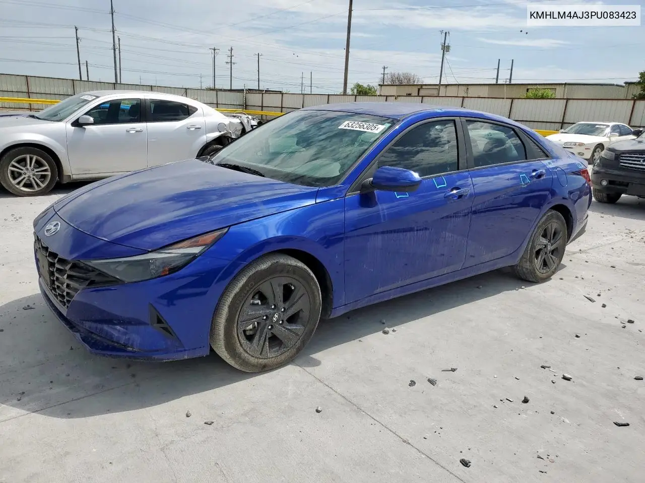 2023 Hyundai Elantra Blue VIN: KMHLM4AJ3PU083423 Lot: 63256305