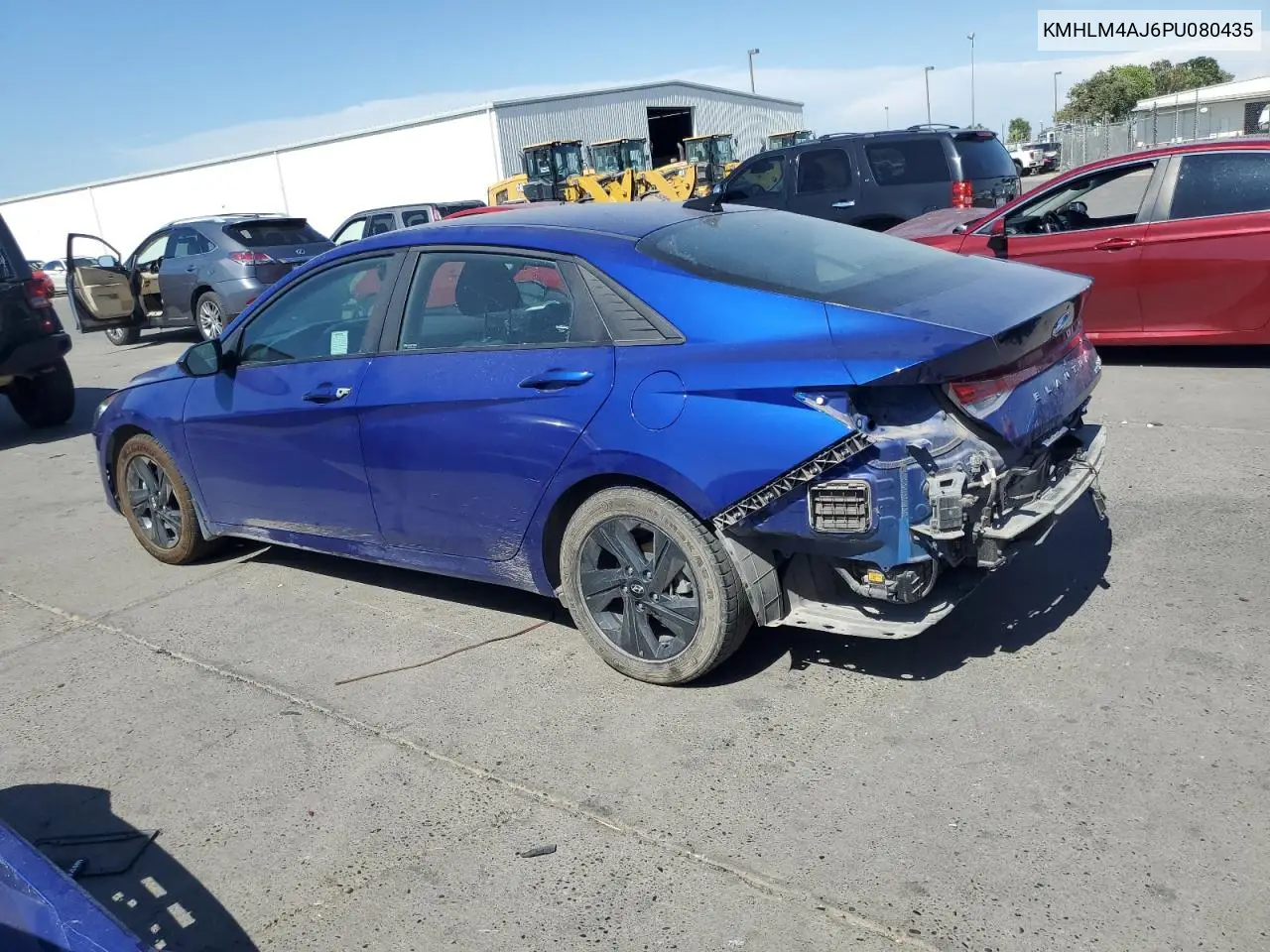 2023 Hyundai Elantra Blue VIN: KMHLM4AJ6PU080435 Lot: 63296115