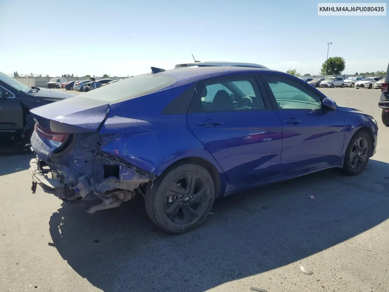 2023 Hyundai Elantra Blue VIN: KMHLM4AJ6PU080435 Lot: 63296115
