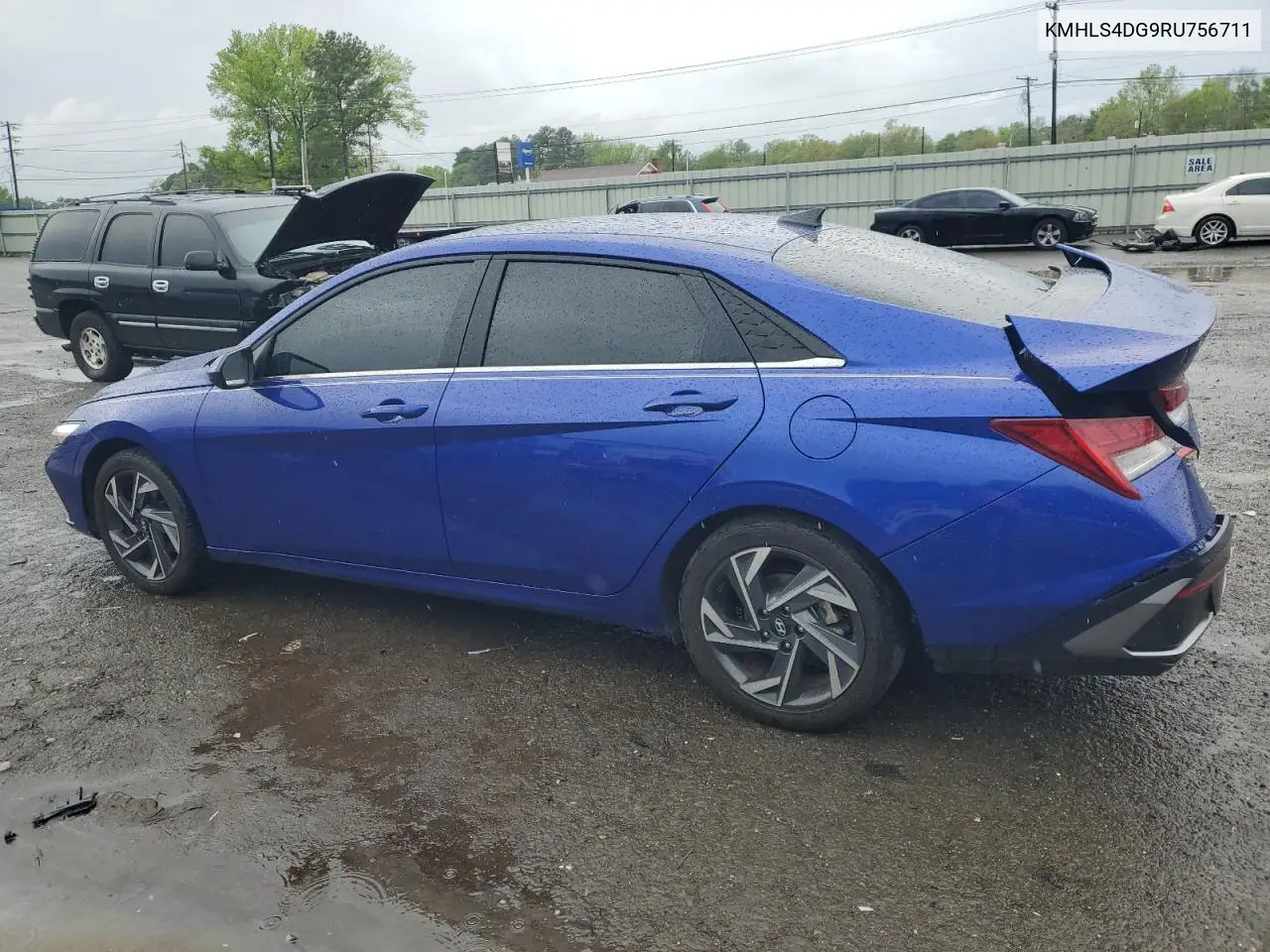 2024 Hyundai Elantra Sel VIN: KMHLS4DG9RU756711 Lot: 50960655