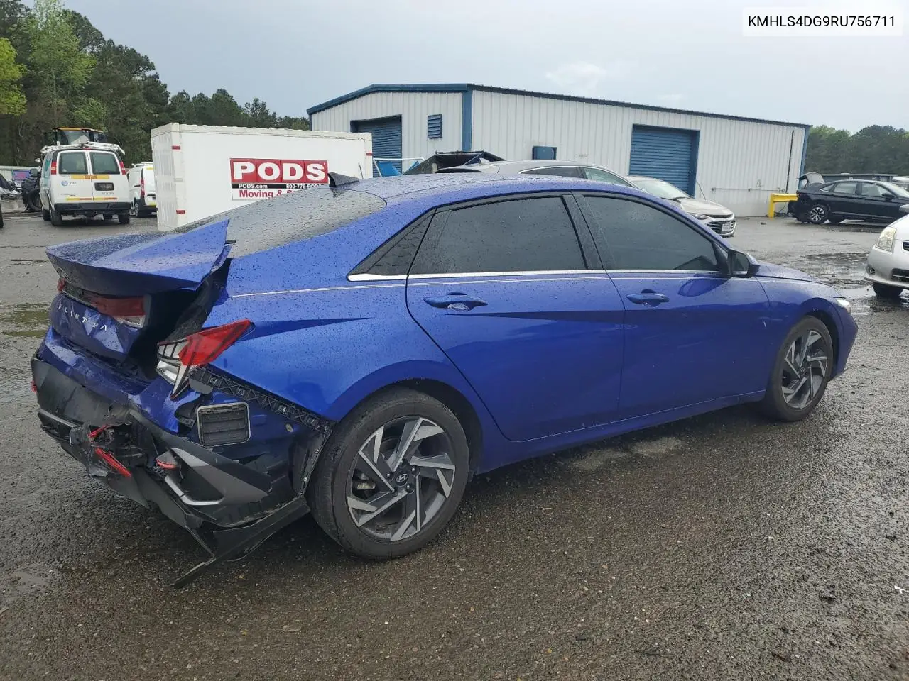 2024 Hyundai Elantra Sel VIN: KMHLS4DG9RU756711 Lot: 50960655