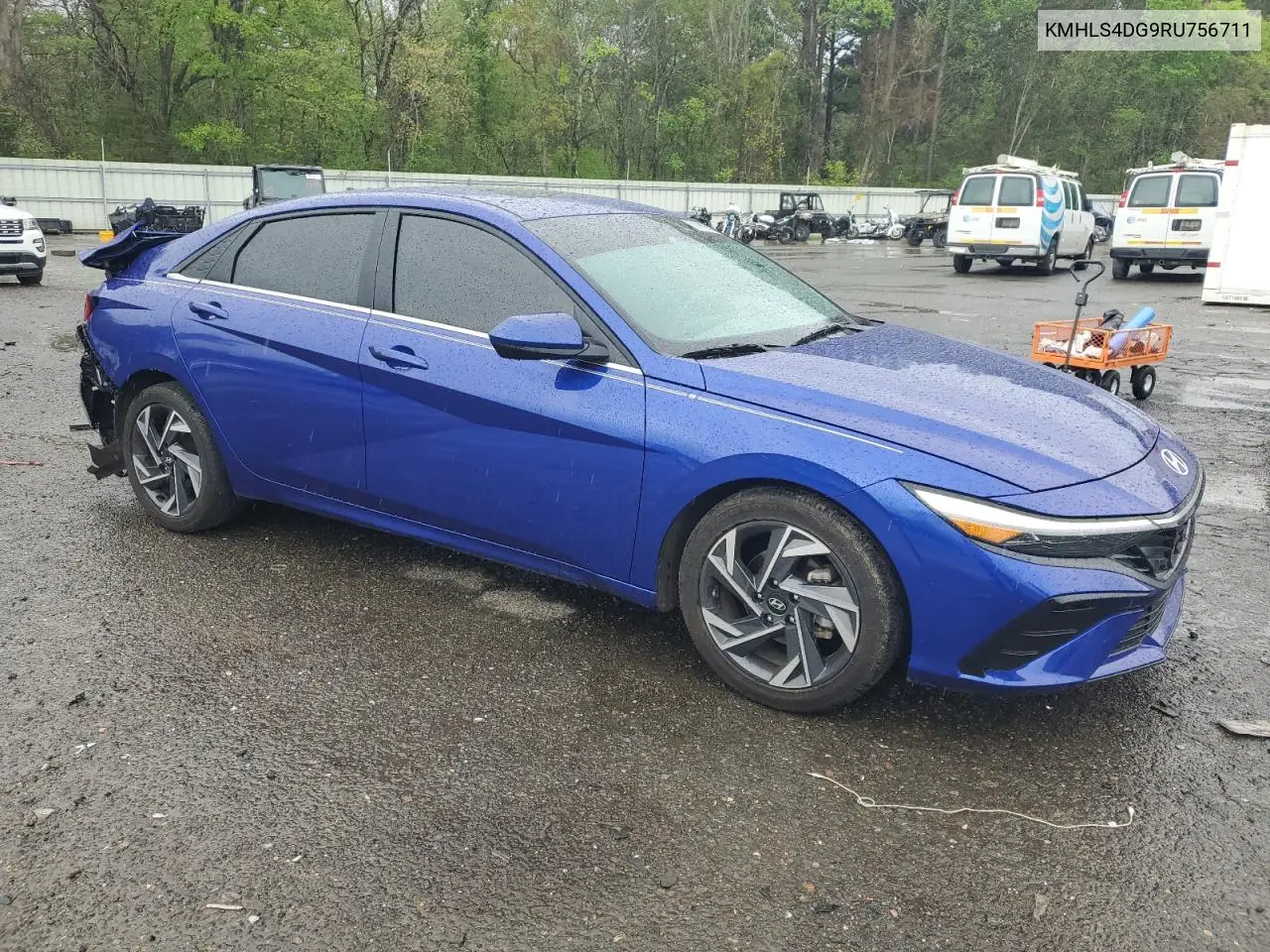 2024 Hyundai Elantra Sel VIN: KMHLS4DG9RU756711 Lot: 50960655