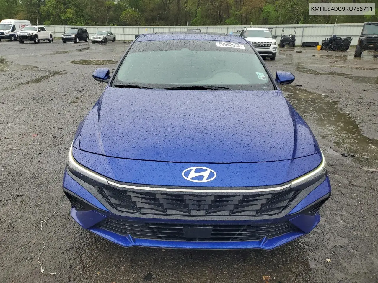 2024 Hyundai Elantra Sel VIN: KMHLS4DG9RU756711 Lot: 50960655