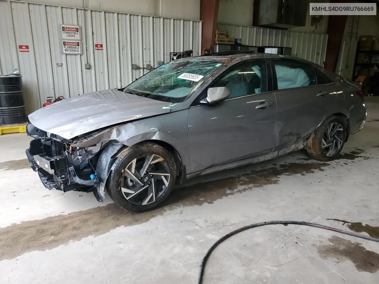 2024 Hyundai Elantra Sel VIN: KMHLS4DG9RU766669 Lot: 56065905