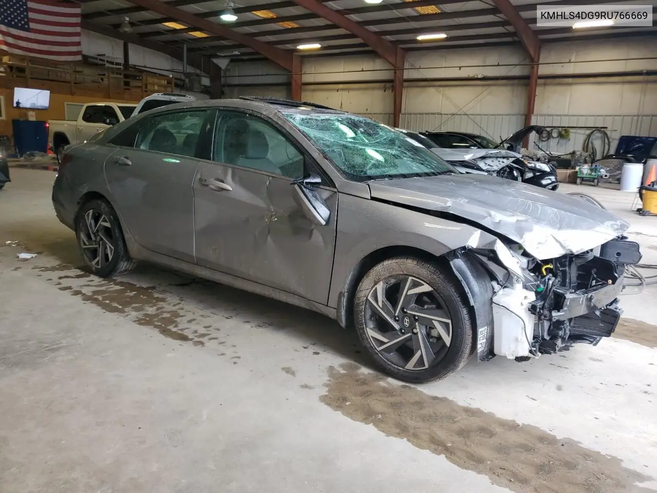 2024 Hyundai Elantra Sel VIN: KMHLS4DG9RU766669 Lot: 56065905