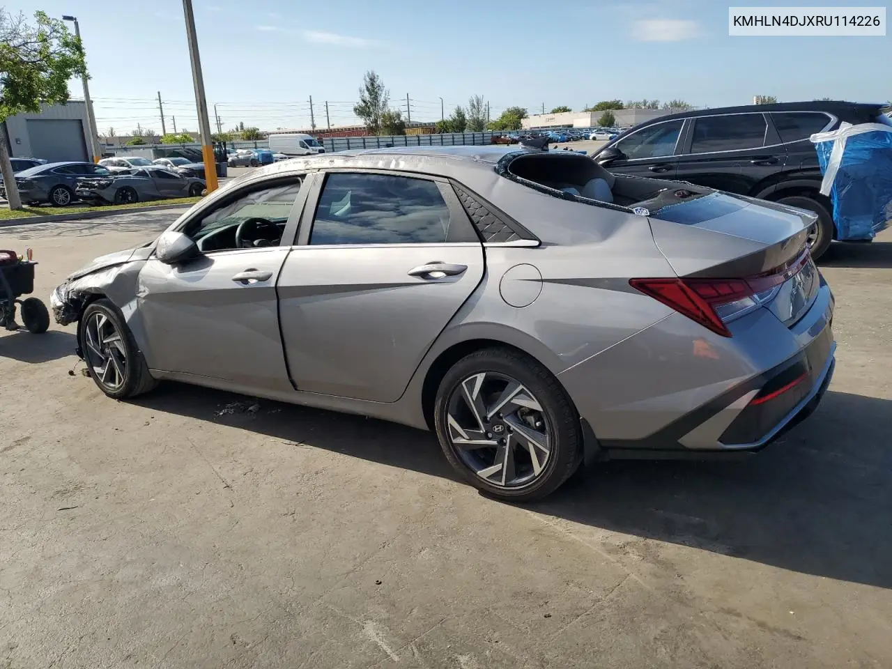 2024 Hyundai Elantra Limited VIN: KMHLN4DJXRU114226 Lot: 56857835