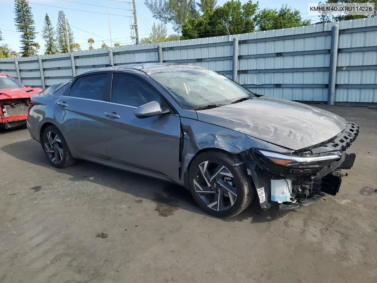 2024 Hyundai Elantra Limited VIN: KMHLN4DJXRU114226 Lot: 56857835