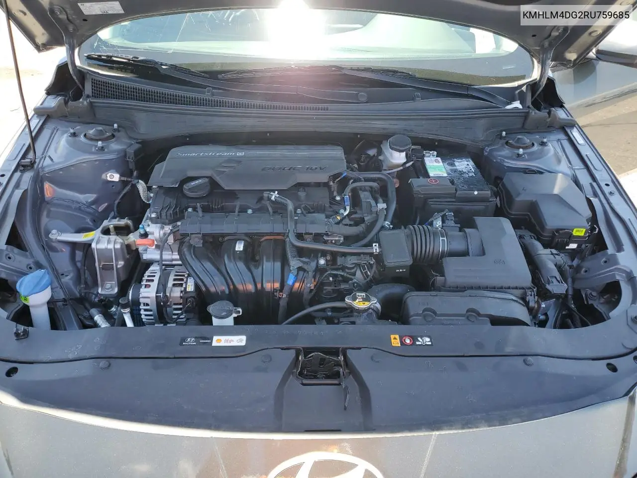2024 Hyundai Elantra Sel VIN: KMHLM4DG2RU759685 Lot: 57078385