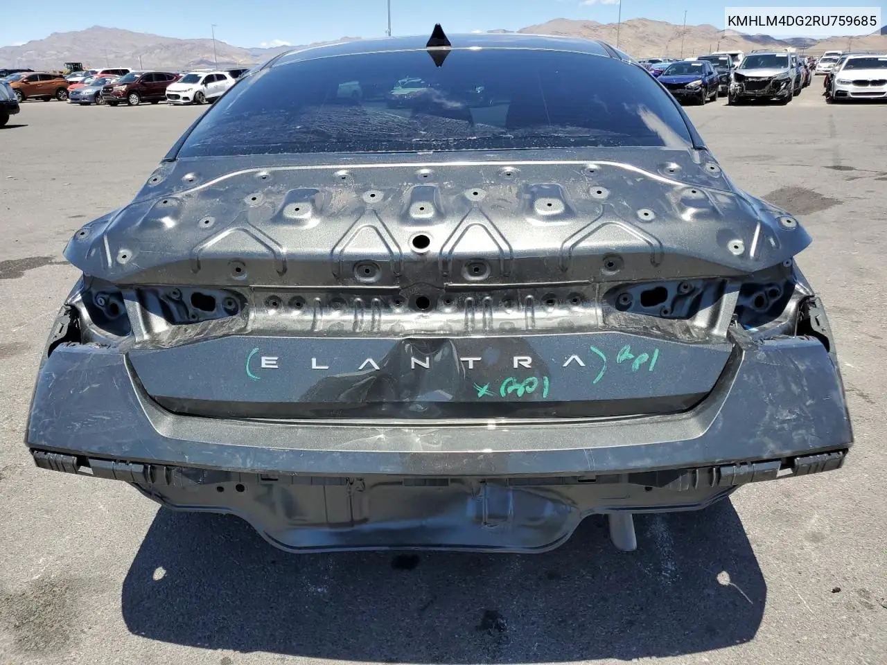 2024 Hyundai Elantra Sel VIN: KMHLM4DG2RU759685 Lot: 57078385