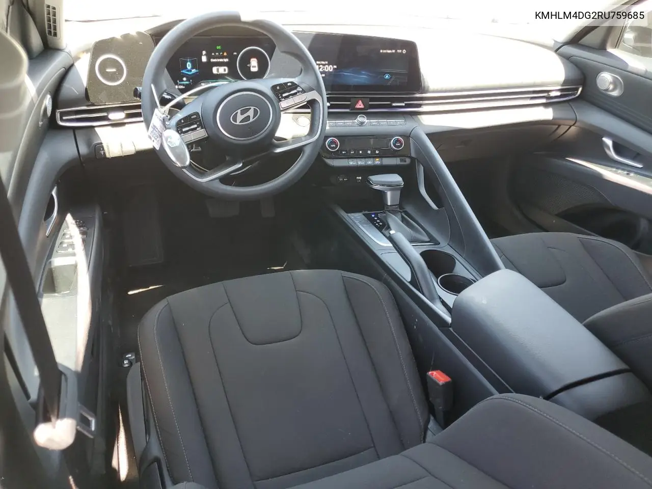 2024 Hyundai Elantra Sel VIN: KMHLM4DG2RU759685 Lot: 57078385