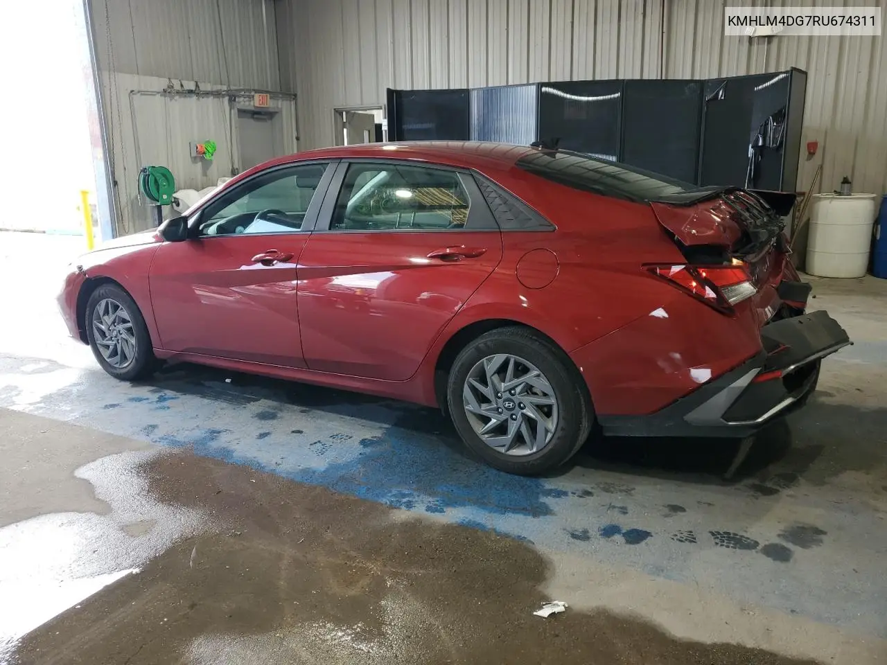 2024 Hyundai Elantra Sel VIN: KMHLM4DG7RU674311 Lot: 61109175