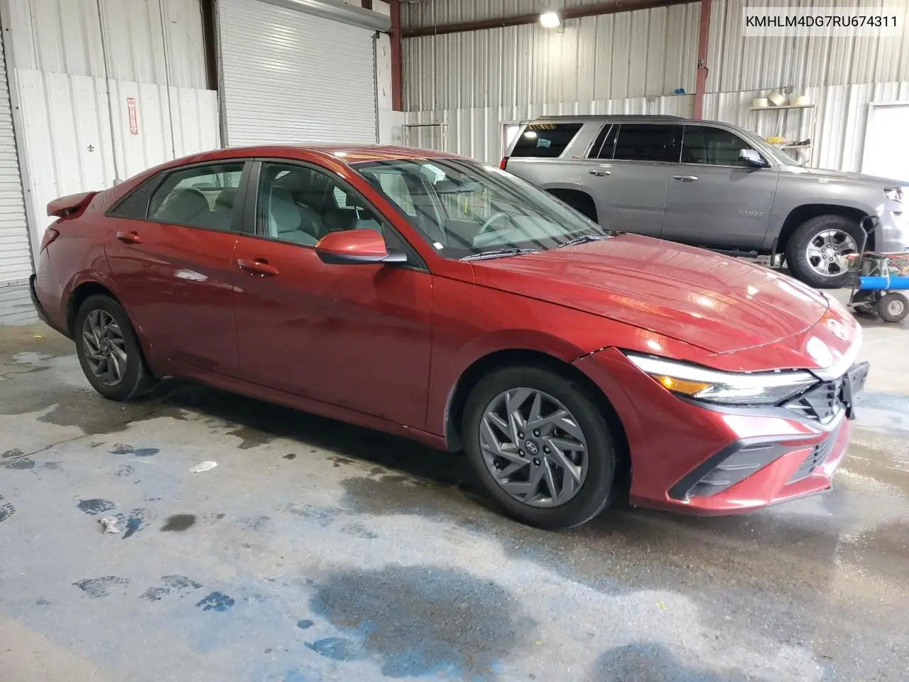 2024 Hyundai Elantra Sel VIN: KMHLM4DG7RU674311 Lot: 61109175