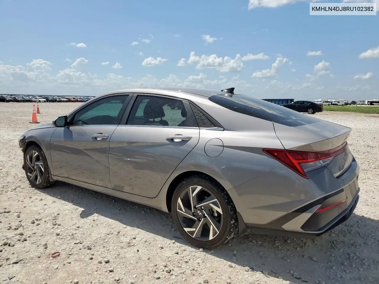 2024 Hyundai Elantra Limited VIN: KMHLN4DJ8RU102382 Lot: 61750475
