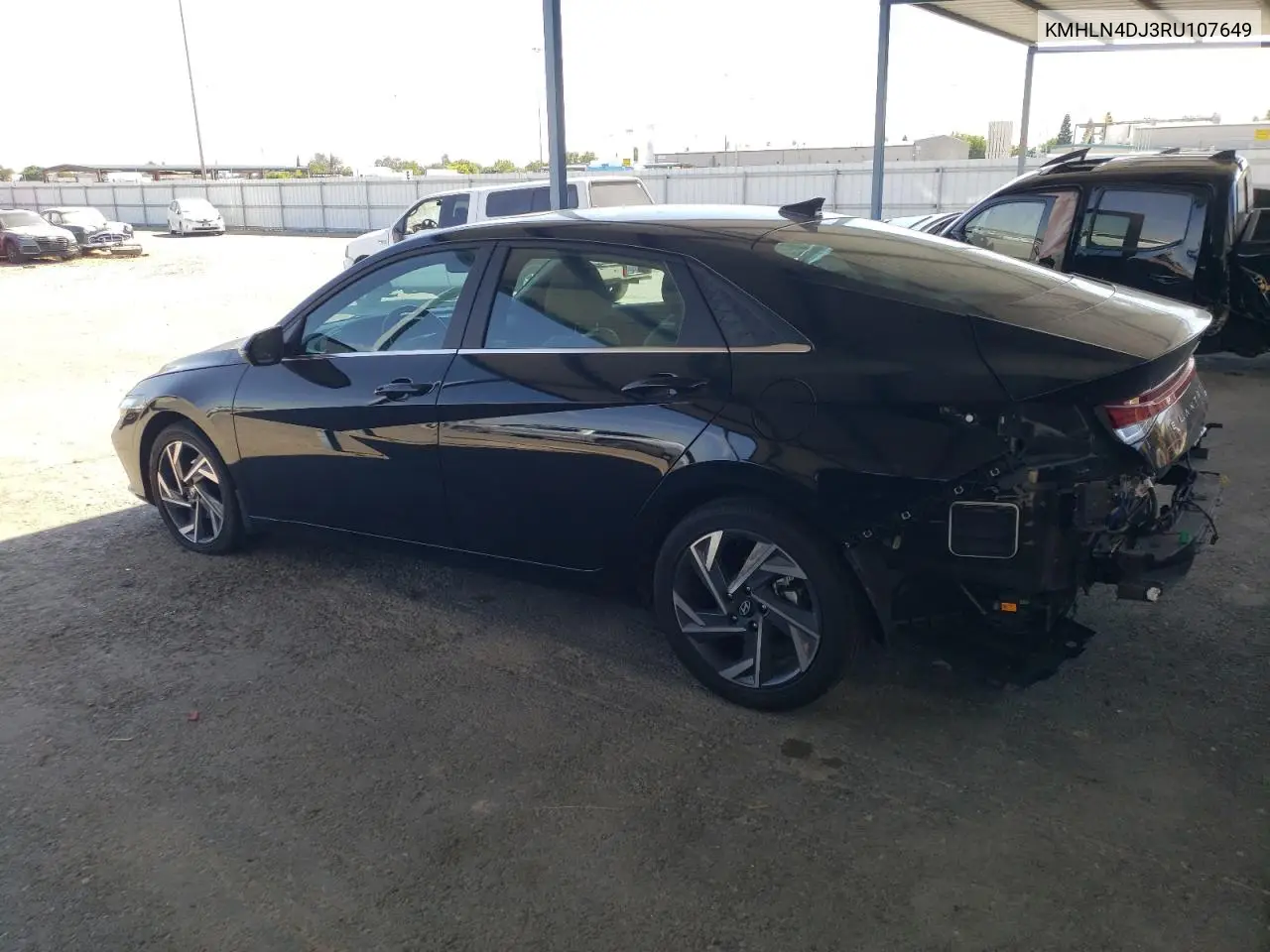 2024 Hyundai Elantra Limited VIN: KMHLN4DJ3RU107649 Lot: 62861725