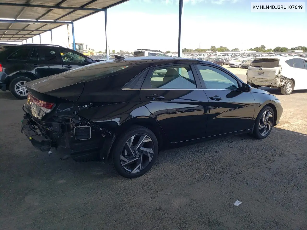 2024 Hyundai Elantra Limited VIN: KMHLN4DJ3RU107649 Lot: 62861725