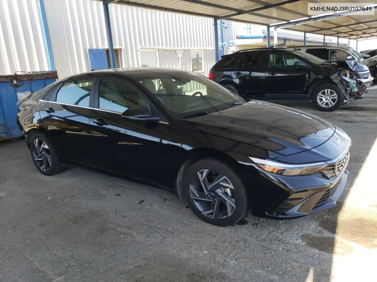 2024 Hyundai Elantra Limited VIN: KMHLN4DJ3RU107649 Lot: 62861725