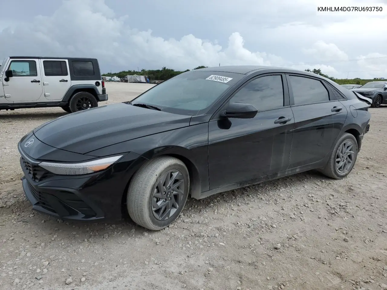 2024 Hyundai Elantra Sel VIN: KMHLM4DG7RU693750 Lot: 62909485