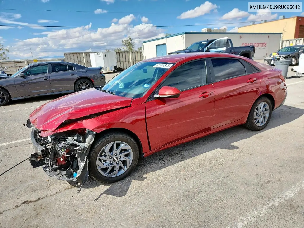 2024 Hyundai Elantra Blue VIN: KMHLM4DJ9RU095042 Lot: 63208345