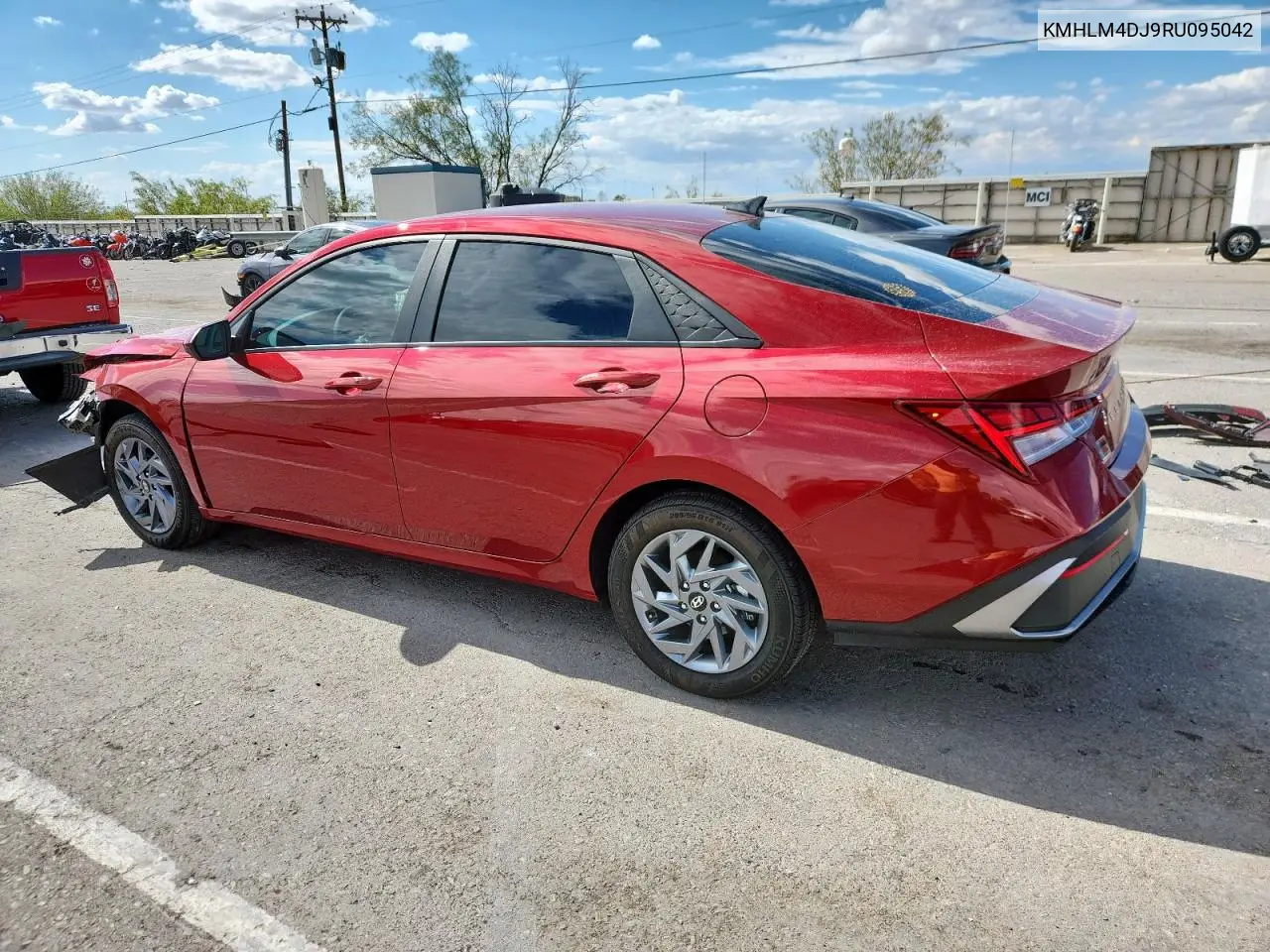 2024 Hyundai Elantra Blue VIN: KMHLM4DJ9RU095042 Lot: 63208345