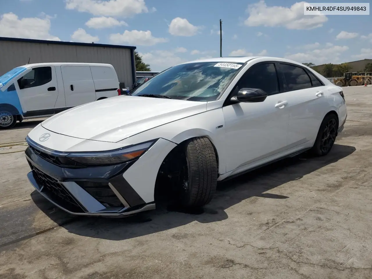 2025 Hyundai Elantra N Line VIN: KMHLR4DF4SU949843 Lot: 54450195
