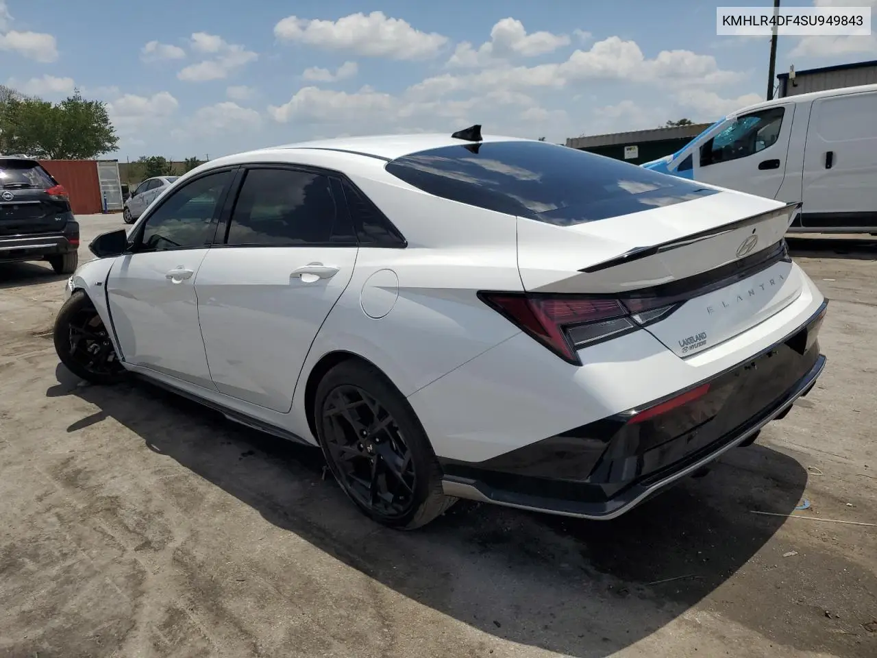 2025 Hyundai Elantra N Line VIN: KMHLR4DF4SU949843 Lot: 54450195