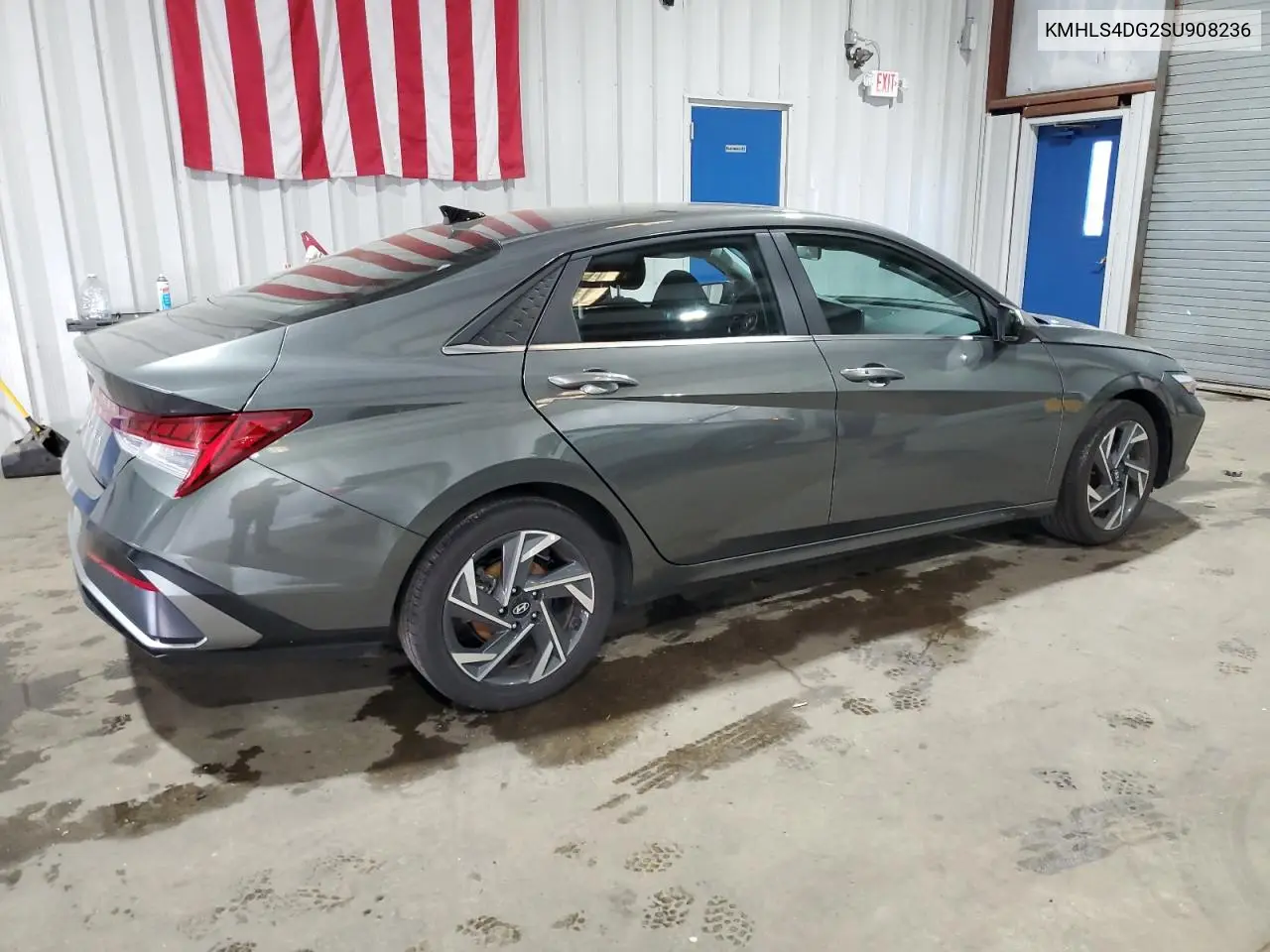 2025 Hyundai Elantra Sel VIN: KMHLS4DG2SU908236 Lot: 56255135