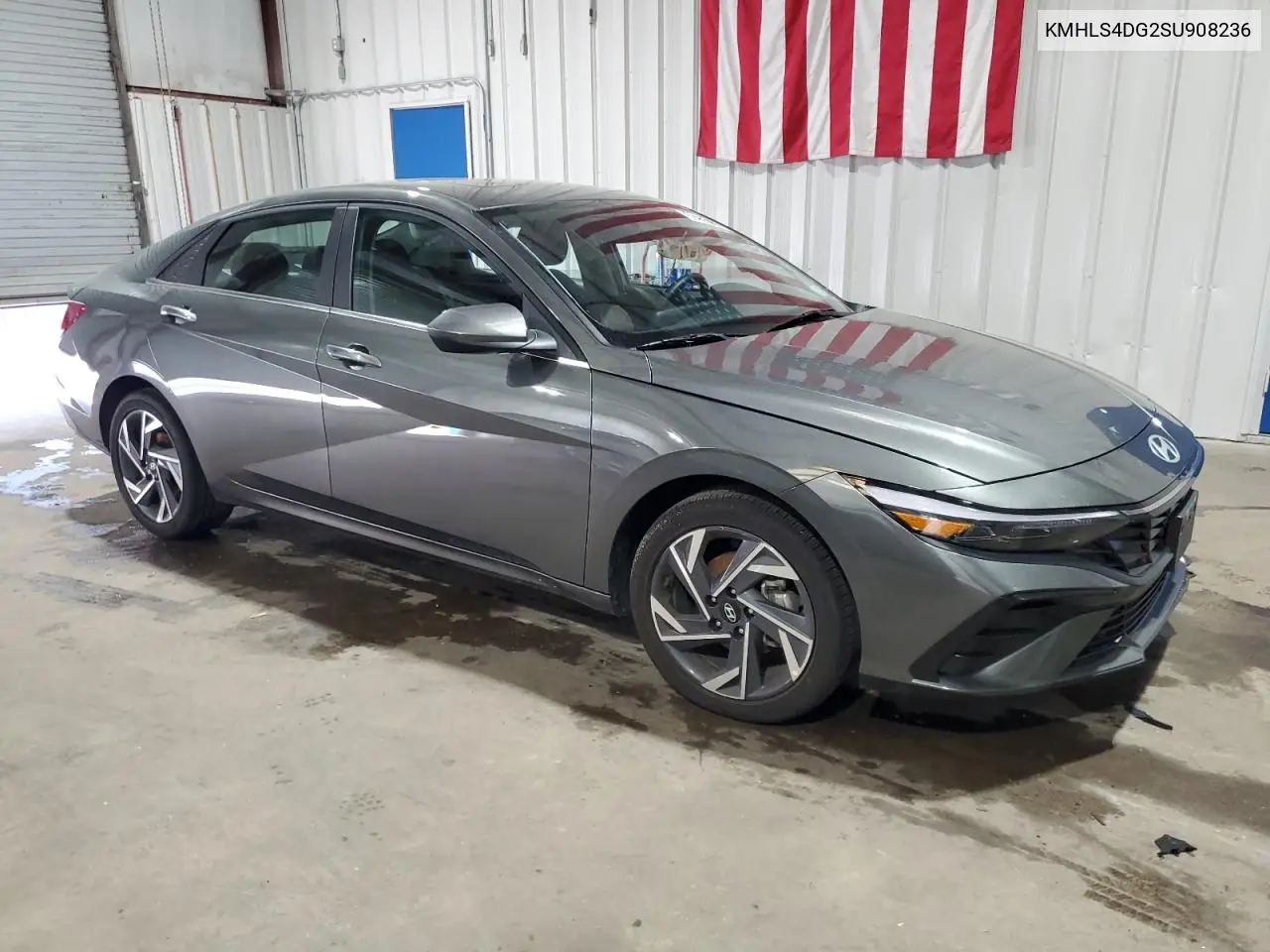 2025 Hyundai Elantra Sel VIN: KMHLS4DG2SU908236 Lot: 56255135