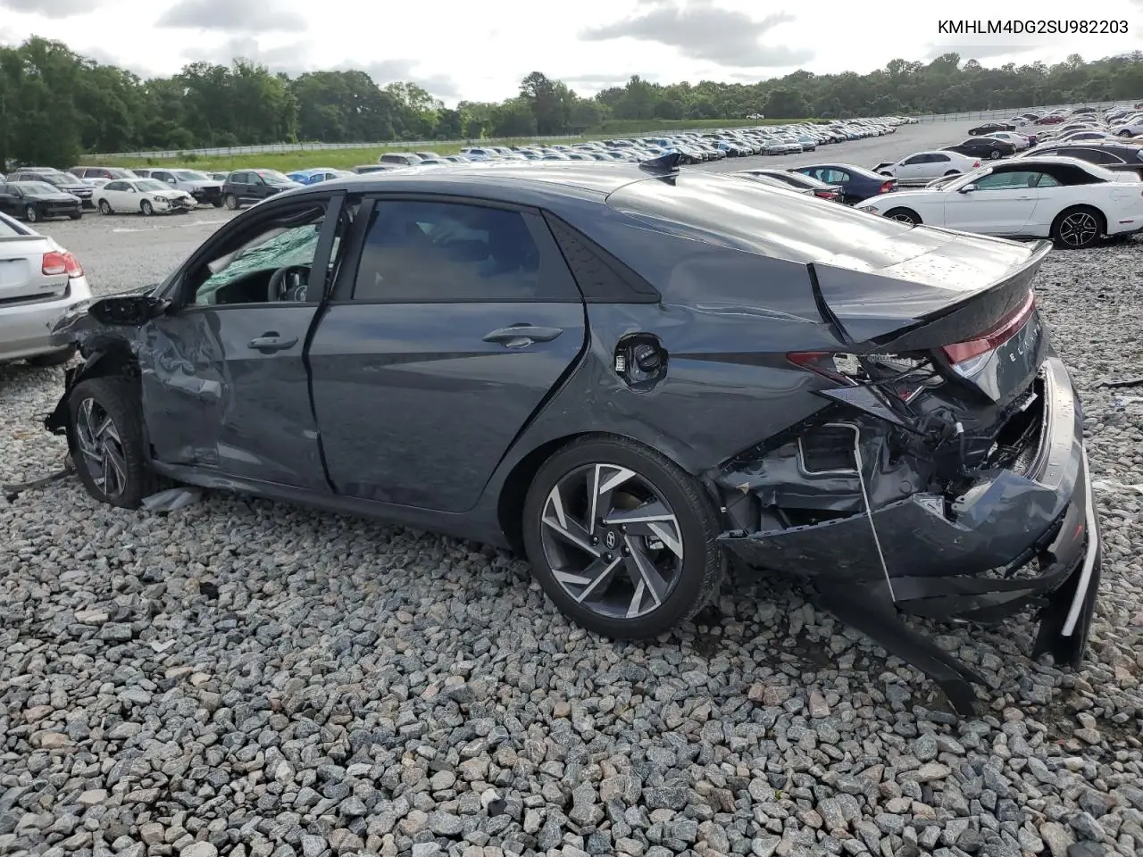 2025 Hyundai Elantra Sel Sport VIN: KMHLM4DG2SU982203 Lot: 58993395