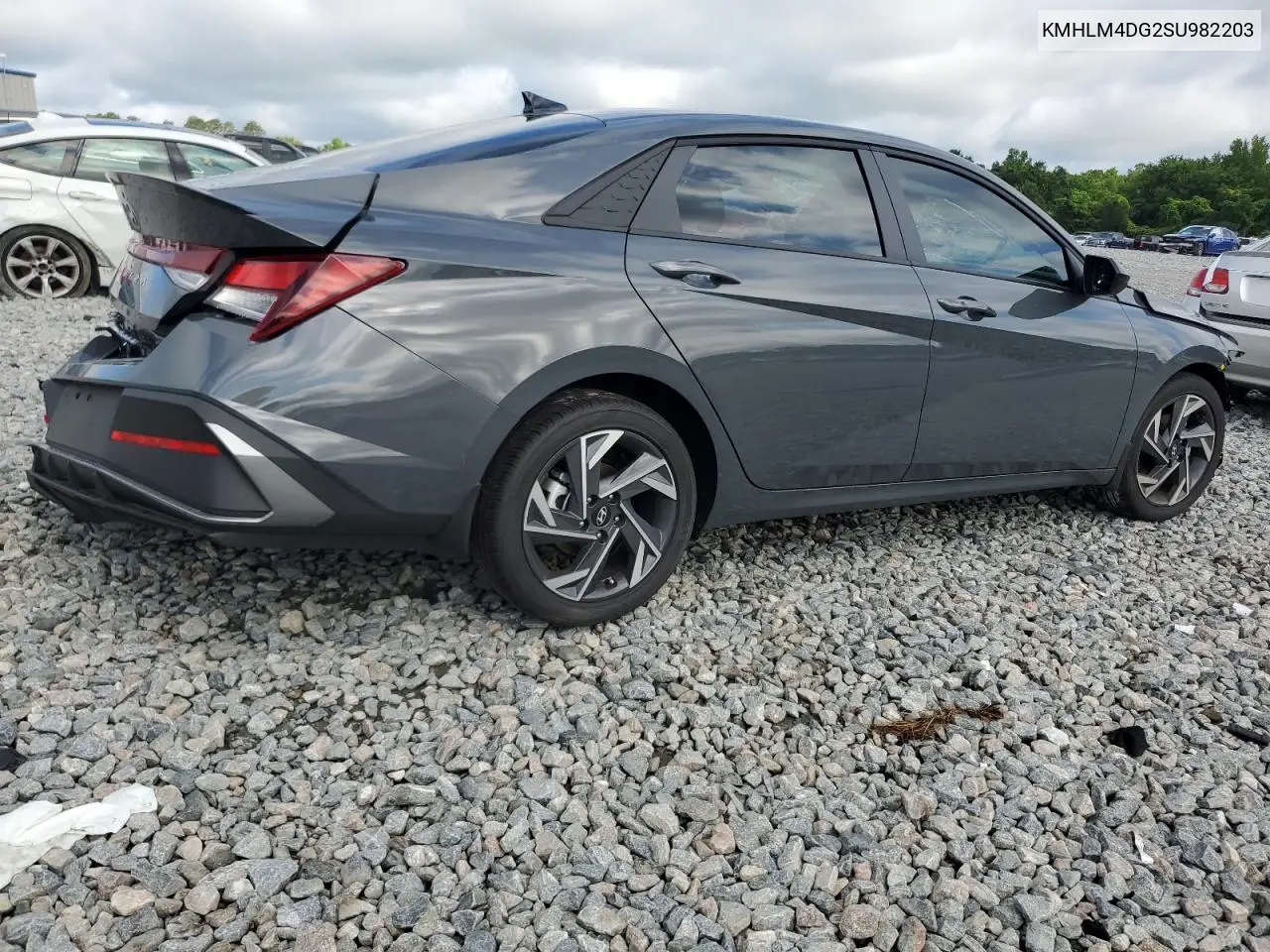 2025 Hyundai Elantra Sel Sport VIN: KMHLM4DG2SU982203 Lot: 58993395