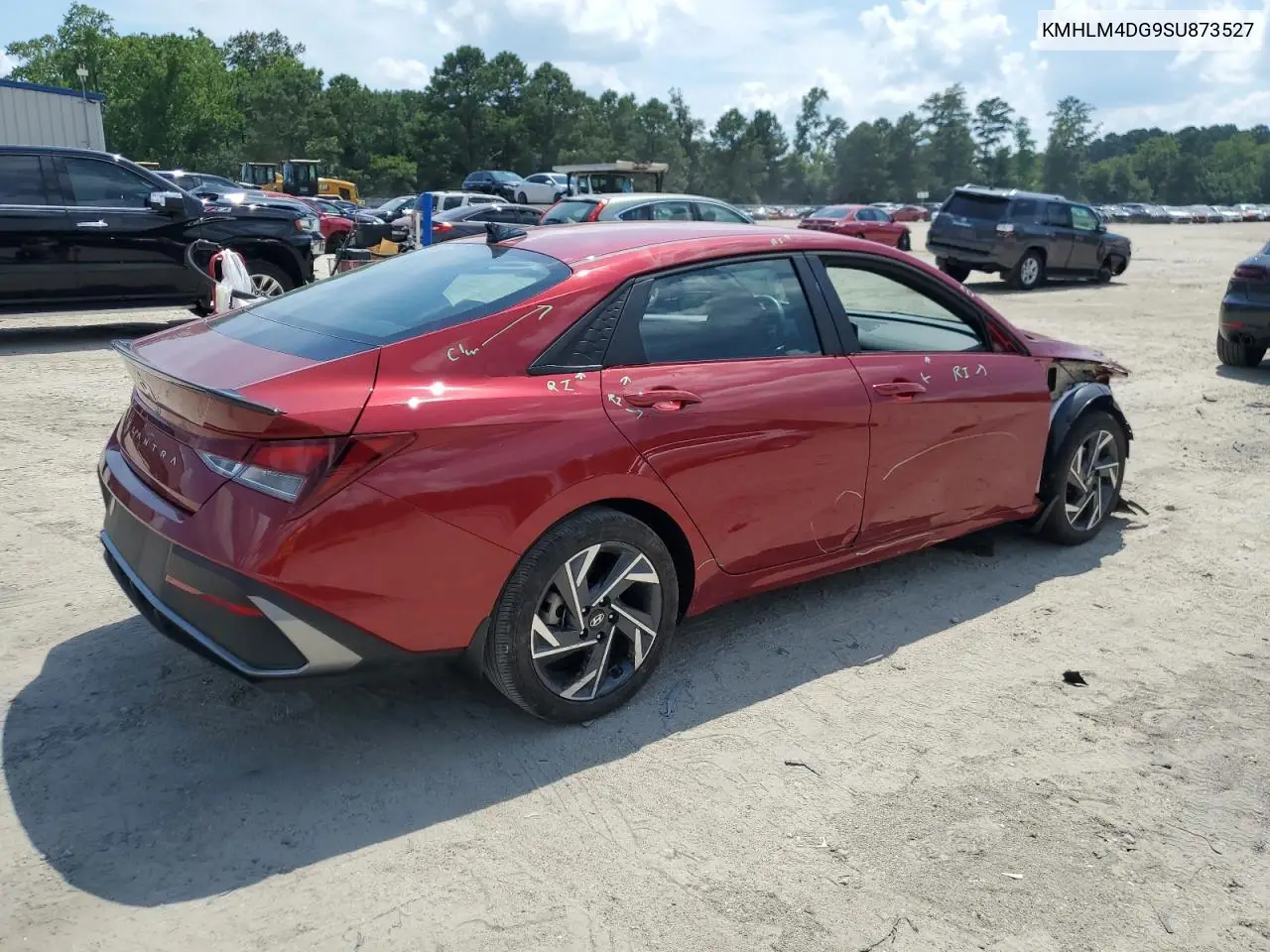 2025 Hyundai Elantra Sel Sport VIN: KMHLM4DG9SU873527 Lot: 62766695