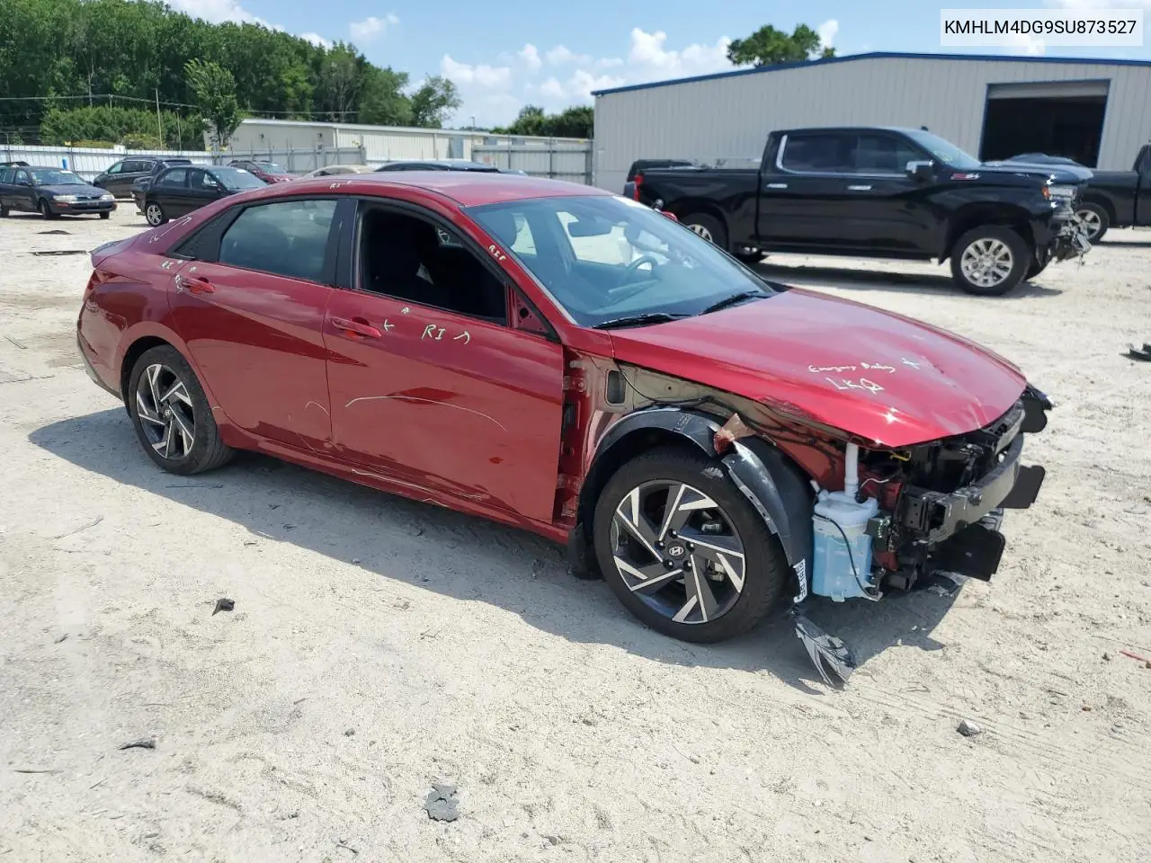 2025 Hyundai Elantra Sel Sport VIN: KMHLM4DG9SU873527 Lot: 62766695