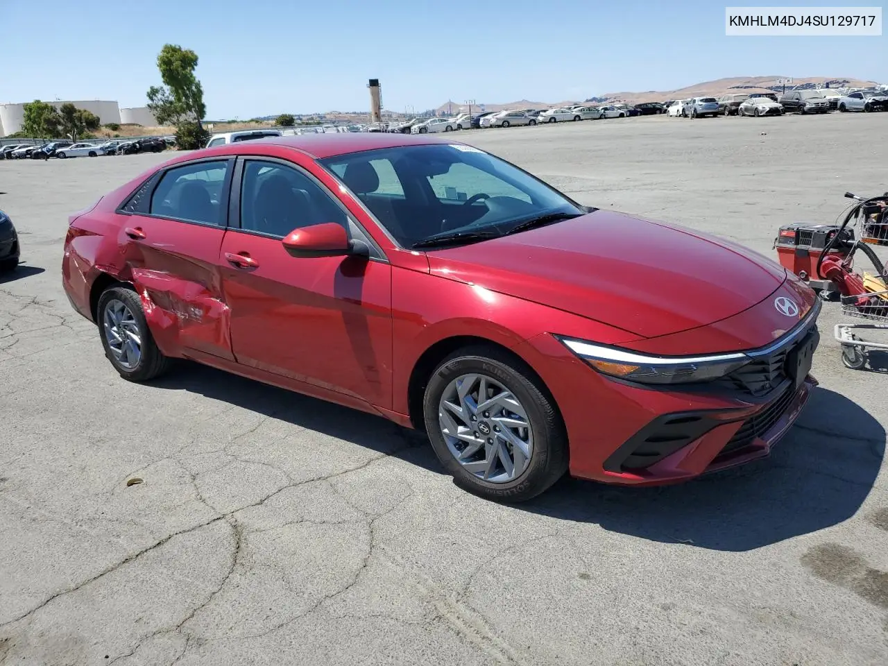 2025 Hyundai Elantra Blue VIN: KMHLM4DJ4SU129717 Lot: 63066885
