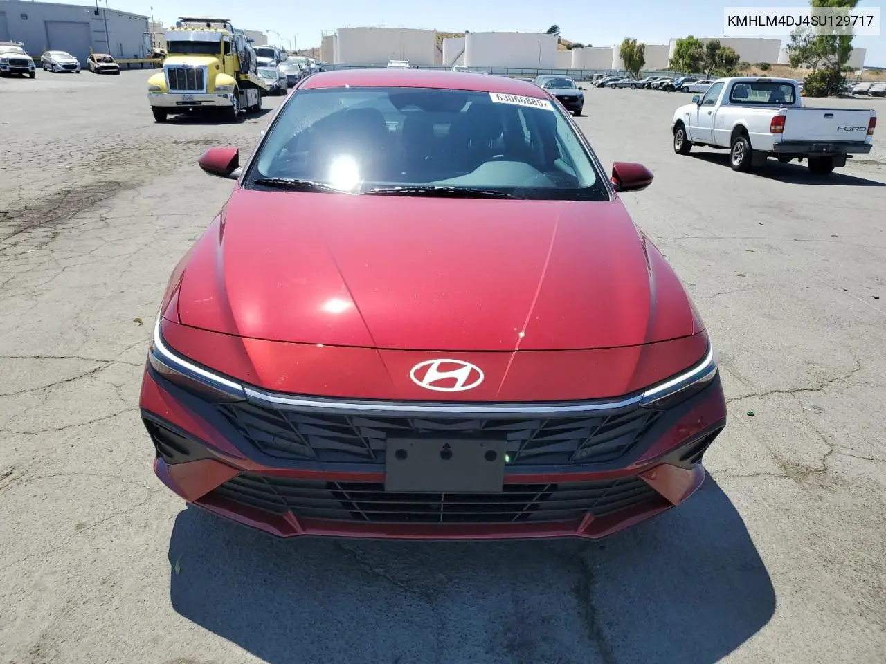 2025 Hyundai Elantra Blue VIN: KMHLM4DJ4SU129717 Lot: 63066885