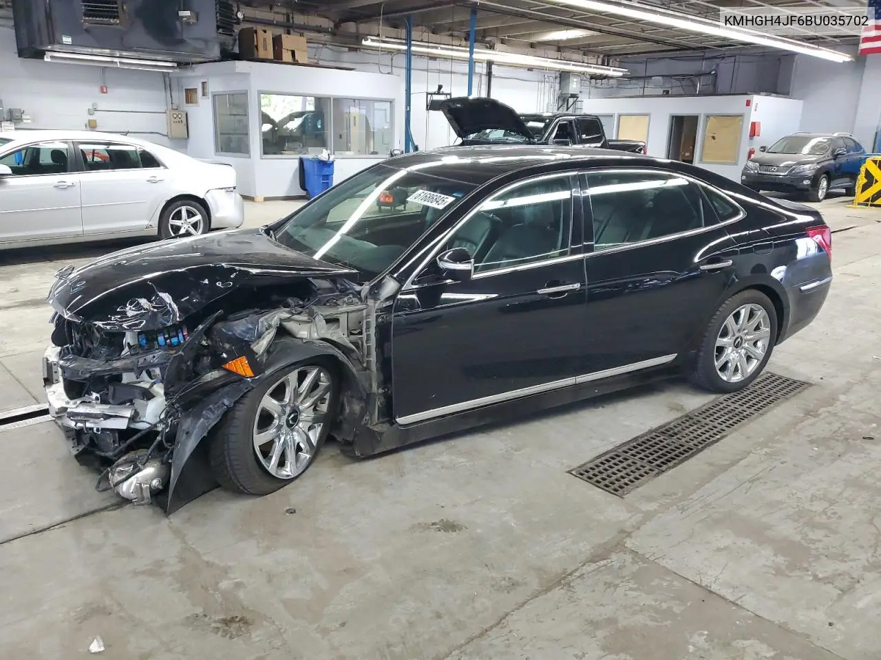 2011 Hyundai Equus Signature VIN: KMHGH4JF6BU035702 Lot: 61686845
