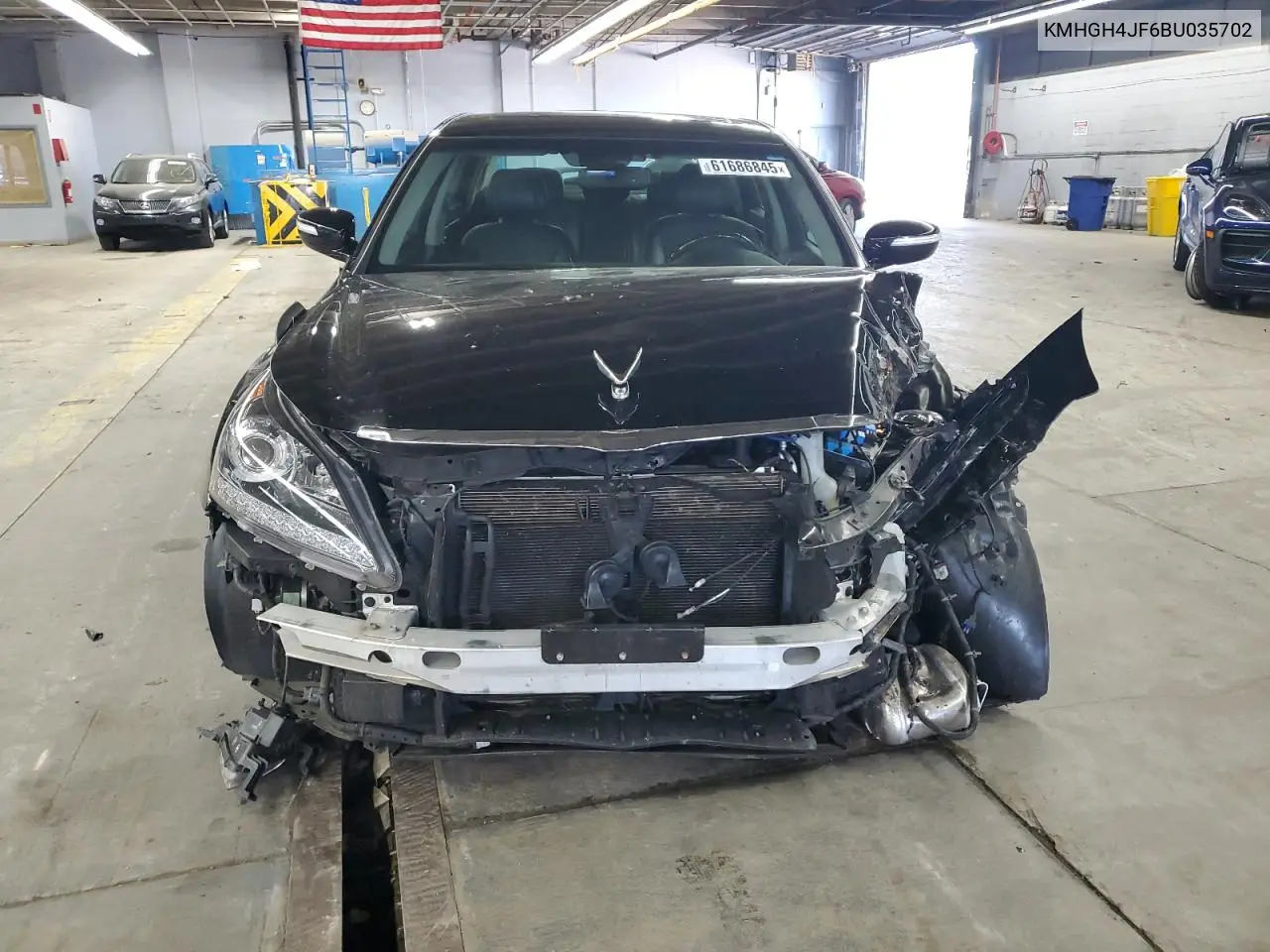 2011 Hyundai Equus Signature VIN: KMHGH4JF6BU035702 Lot: 61686845